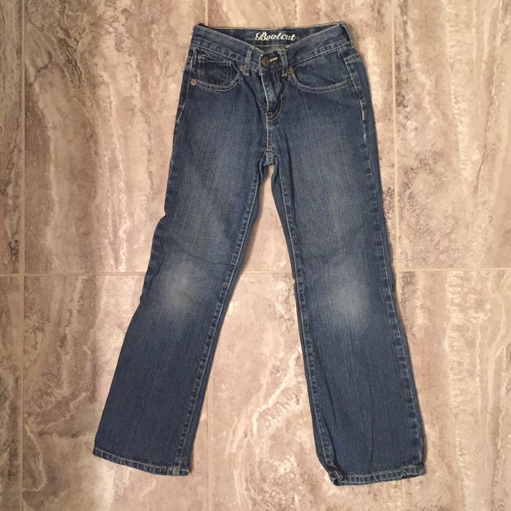 Girls bootcut jeans